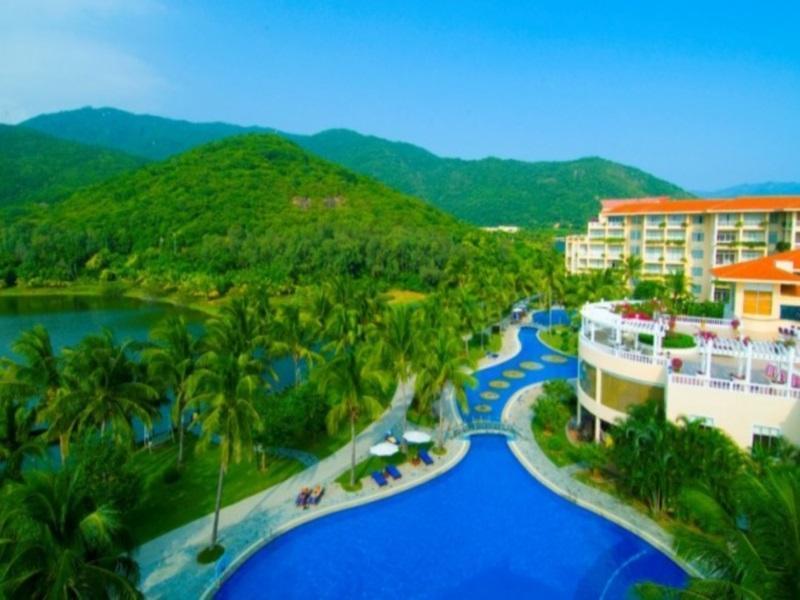 Golden Palm Resort Tam Á Ngoại thất bức ảnh